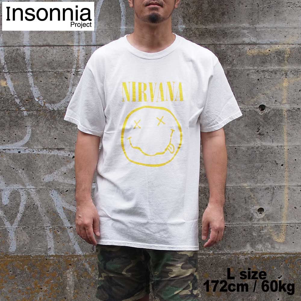 INSONNIA PROJECTS ���󥽥˥��ץ��������� NIRVANA "SMILE" / WHITE