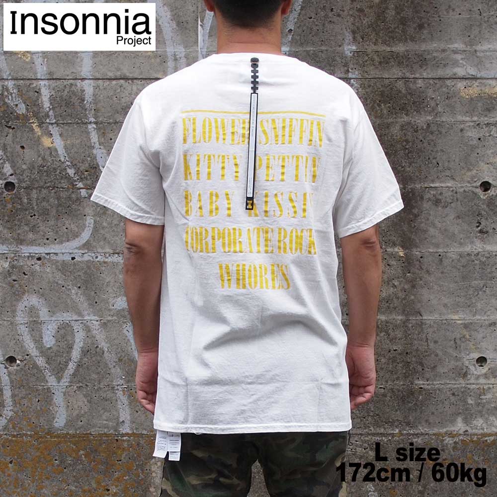 INSONNIA PROJECTS ���󥽥˥��ץ��������� NIRVANA "SMILE" / WHITE