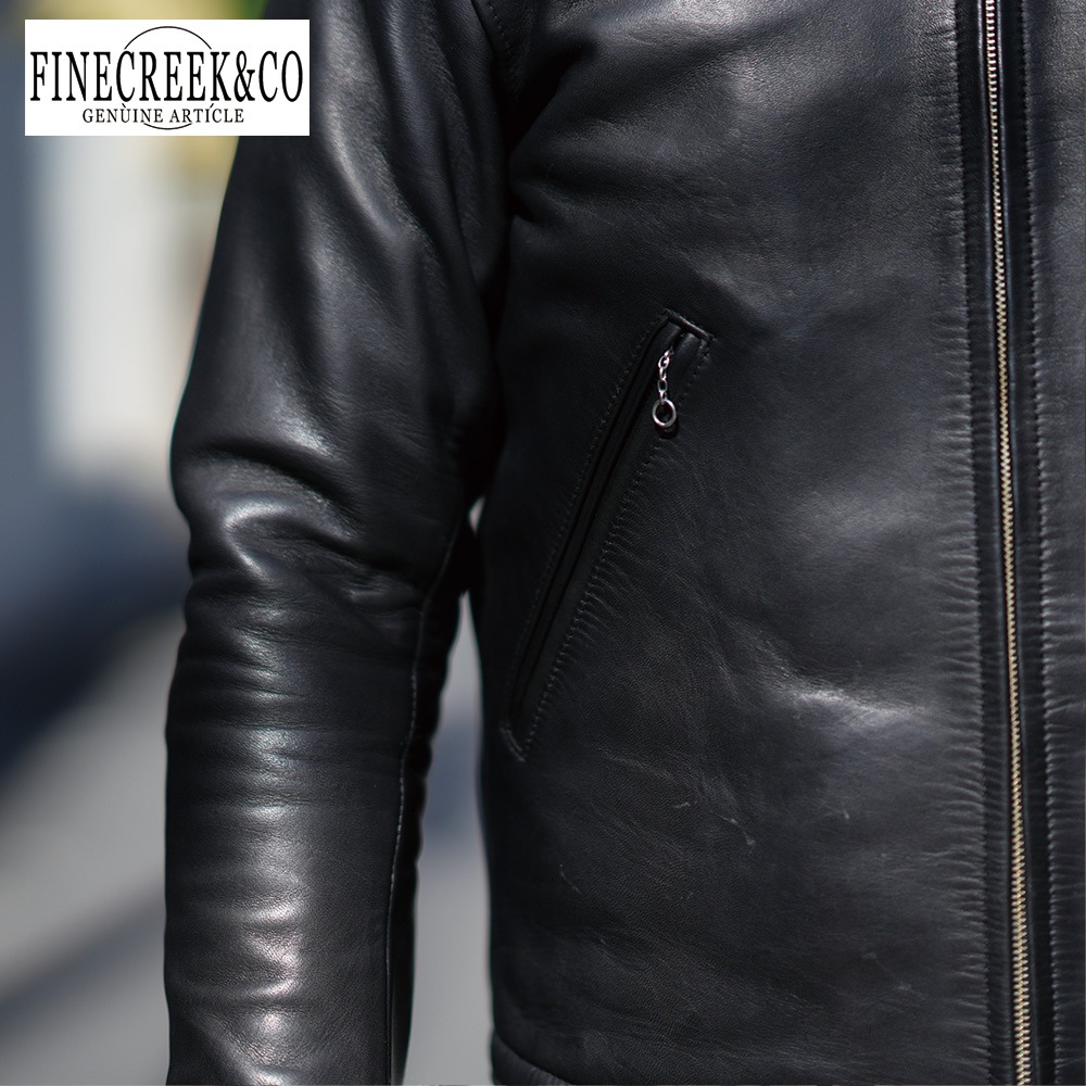 ͽ����2026AW ACJK086 Crimson (36-42) / BLACK / FINECREEK LEATHERS&CO