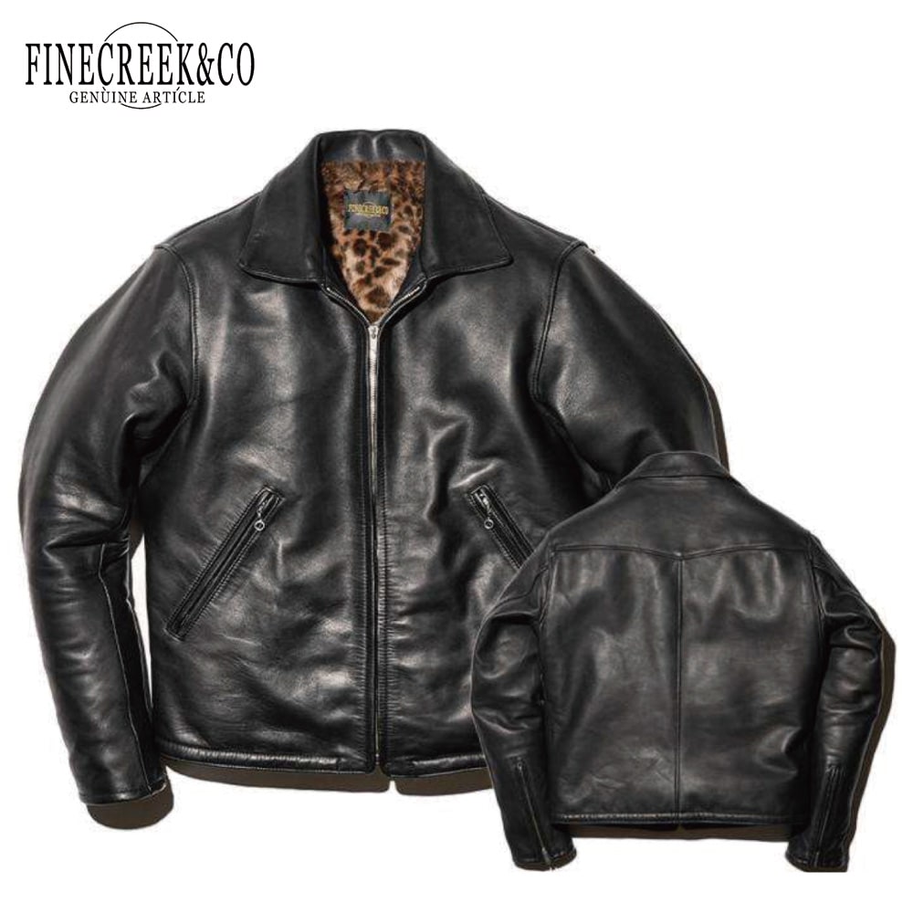 ͽ����2026AW ACJK086 Crimson (36-42) / BLACK / FINECREEK LEATHERS&CO