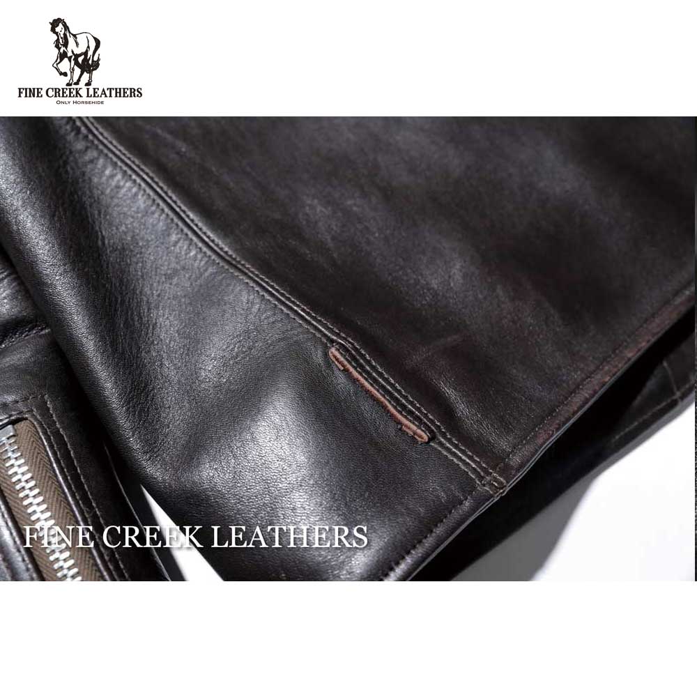 ͽ����2026SS FCJK015 Leon Custom / BLACK / FINECREEK LEATHERS �ե����󥯥꡼���쥶����