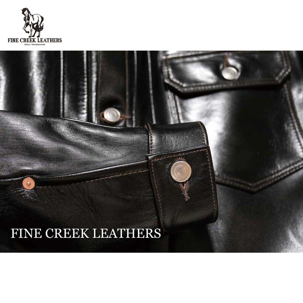 ͽ���� 2026SS  FCJK001  Richmond (36-42) / BLACK / FINECREEK LEATHERS �ե����󥯥꡼���쥶���� 