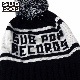 SUB POP KNIT CAP "SUB POP RECORDS" / BLACK