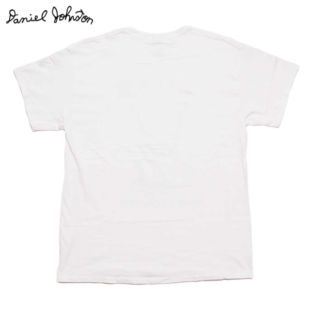 DANIEL JOHNSTON ���˥��롦����󥹥ȥ� "HI HOW ARE YOU?" ���硼�ȥ��꡼��T����� / WHITE