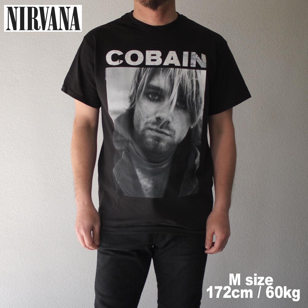" EYE LINER PHOTO " " KURT COBAIN  " Tee