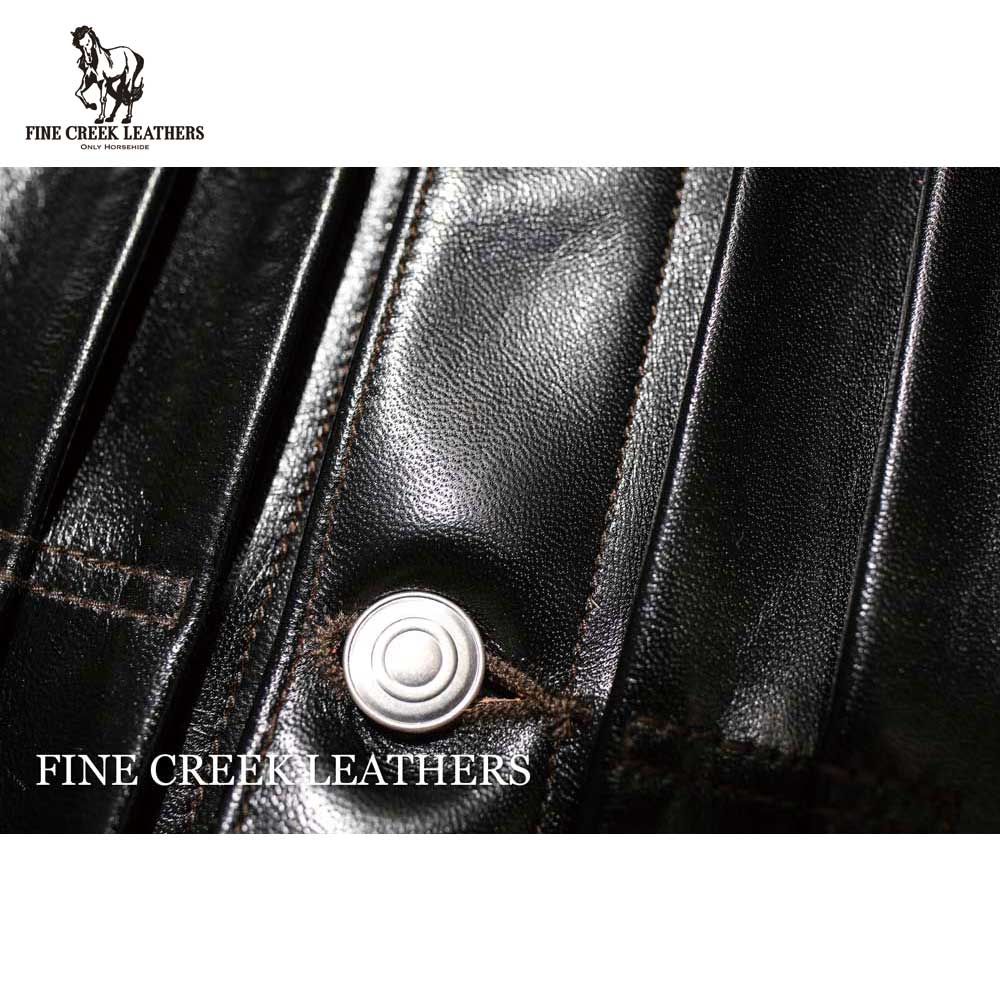 ͽ 2025SS  FCJK001  Richmond (36-42) / BLACK / FINECREEK LEATHERS ե󥯥꡼쥶 