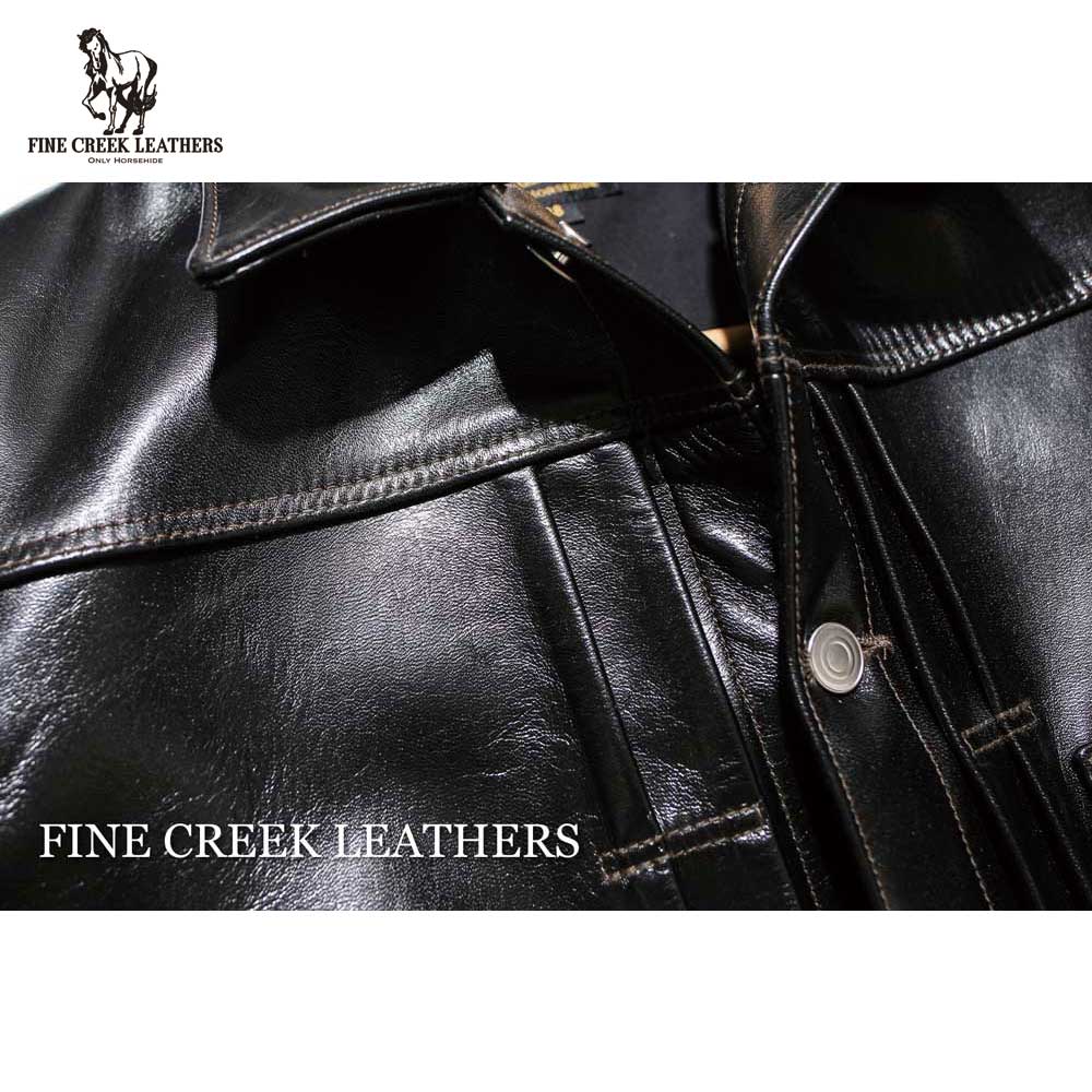 ͽ 2025SS  FCJK001  Richmond (36-42) / BLACK / FINECREEK LEATHERS ե󥯥꡼쥶 