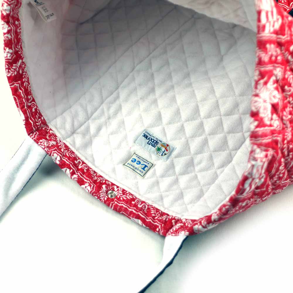 Lee �� REYN SPOONER �꡼ �� �쥤�󥹥ס��ʡ� BIG TOTE BAG (RED)