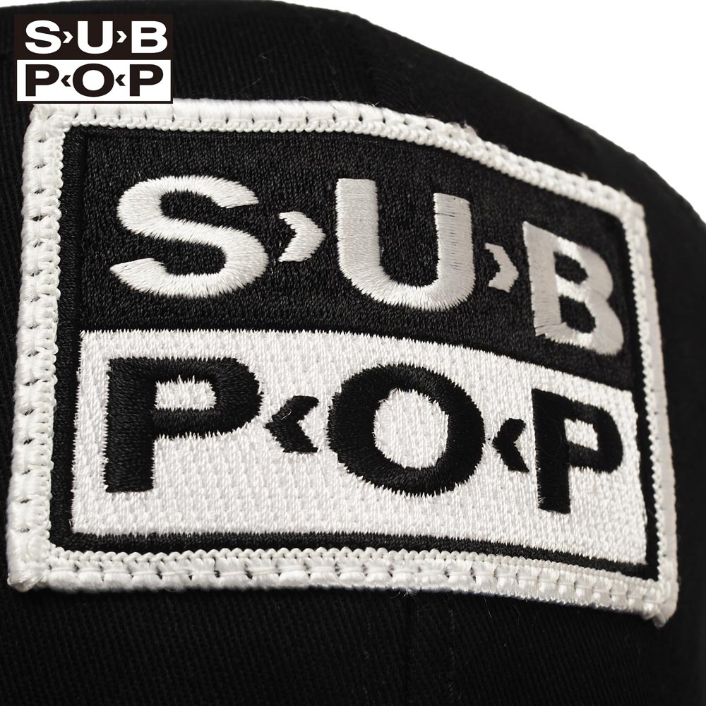 SUB POP TRUCK CAP "PATCH" / BLACK