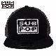 SUB POP TRUCK CAP "PATCH" / BLACK