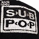 SUB POP TRUCK CAP "PATCH" / BLACK