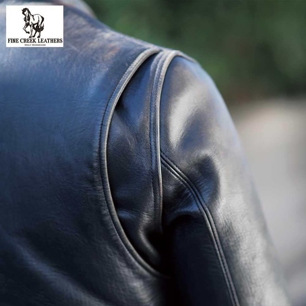 ͽ 2025SS  FCJK018 Richard (36-42) / BLACK / FINECREEK LEATHERS ե󥯥꡼쥶