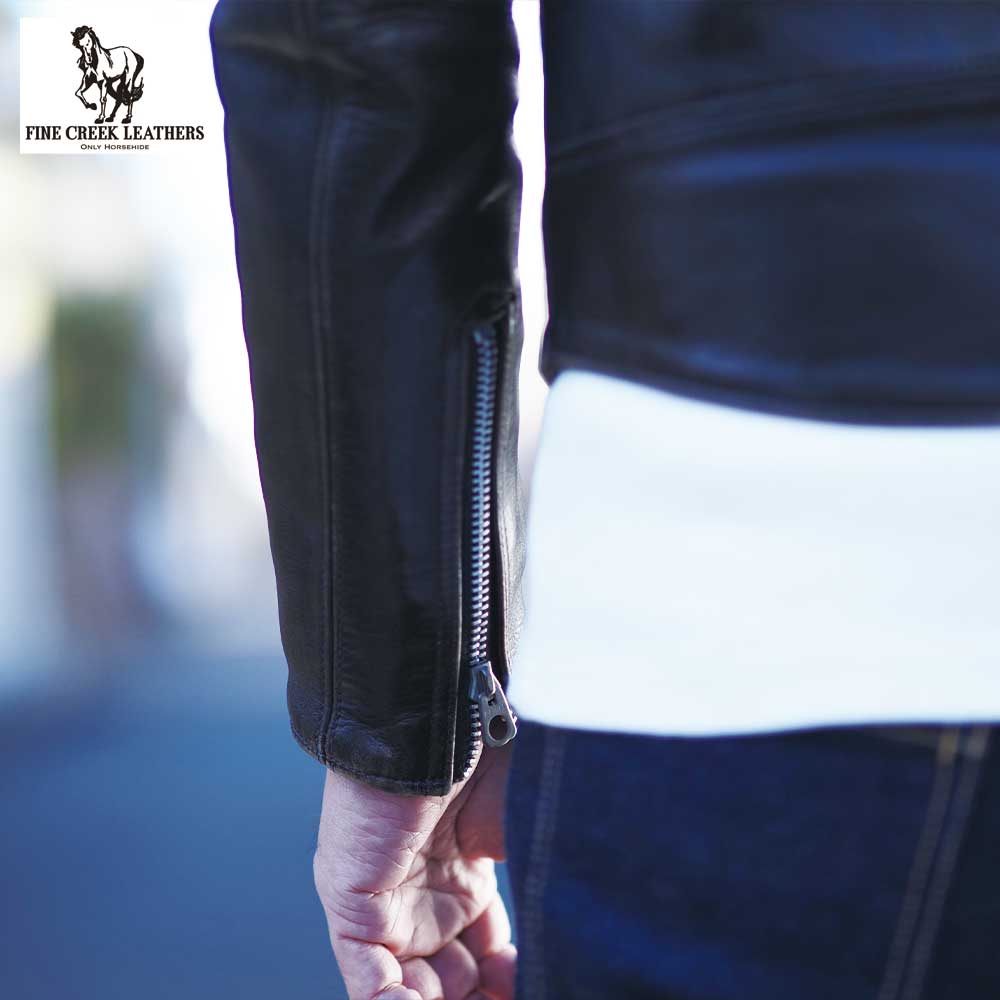 ͽ 2025SS  FCJK018 Richard (36-42) / BLACK / FINECREEK LEATHERS ե󥯥꡼쥶