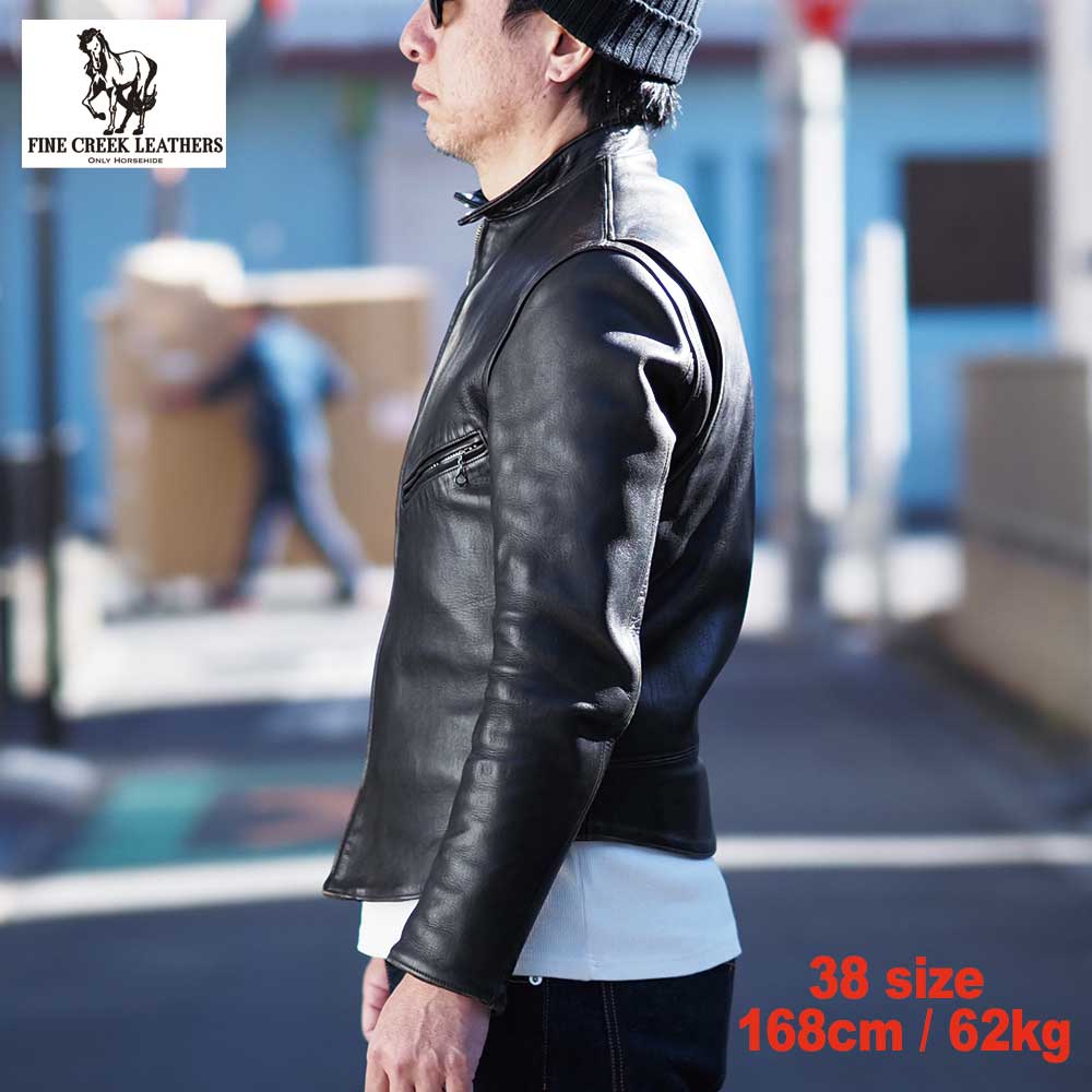 ͽ 2025SS  FCJK018 Richard (36-42) / BLACK / FINECREEK LEATHERS ե󥯥꡼쥶