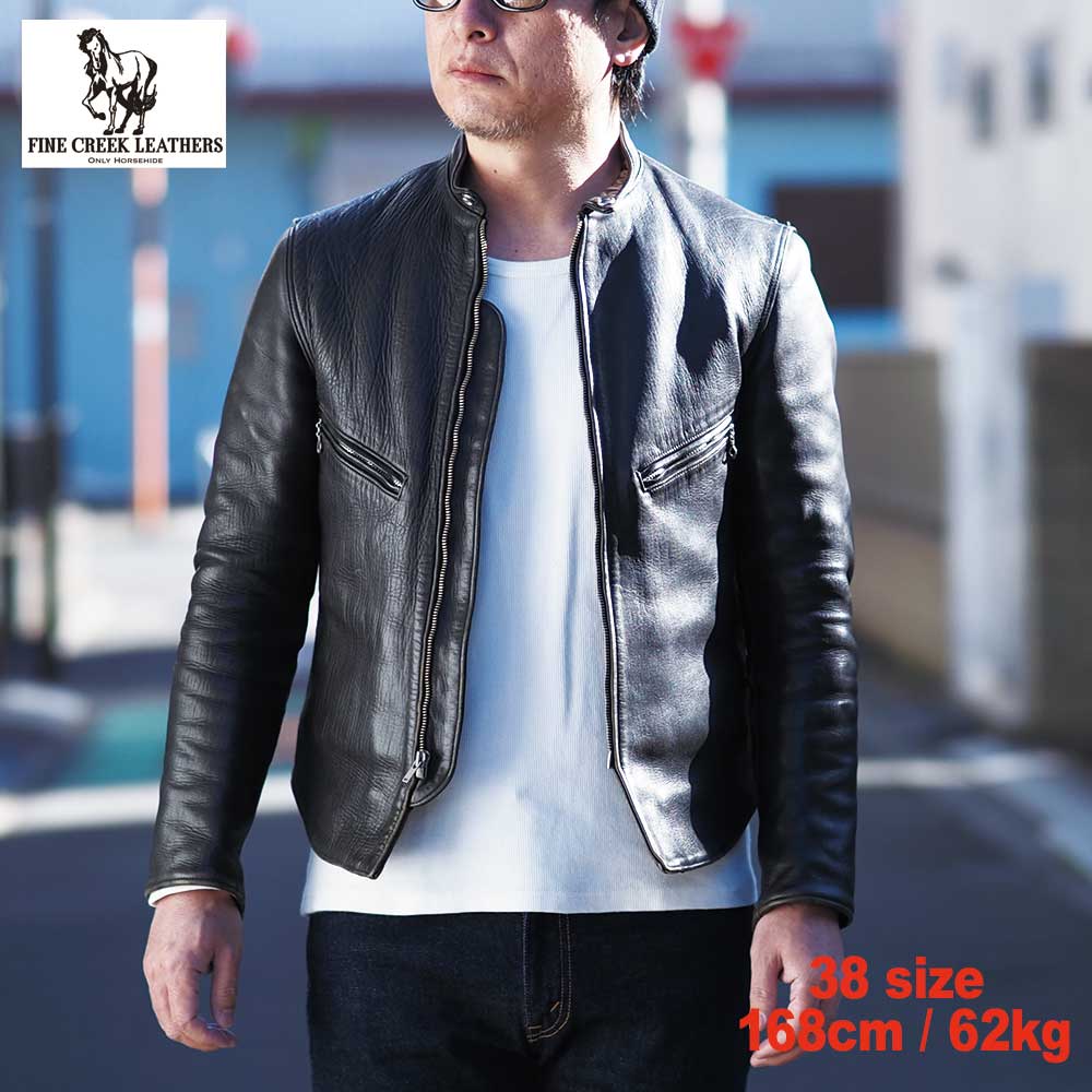 ͽ 2025SS  FCJK018 Richard (36-42) / BLACK / FINECREEK LEATHERS ե󥯥꡼쥶