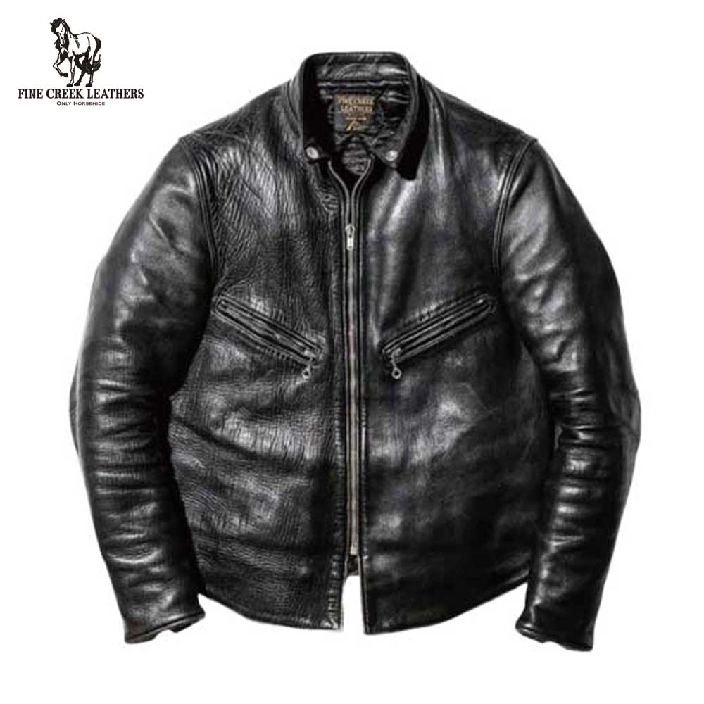 ͽ 2025SS  FCJK018 Richard (36-42) / BLACK / FINECREEK LEATHERS ե󥯥꡼쥶