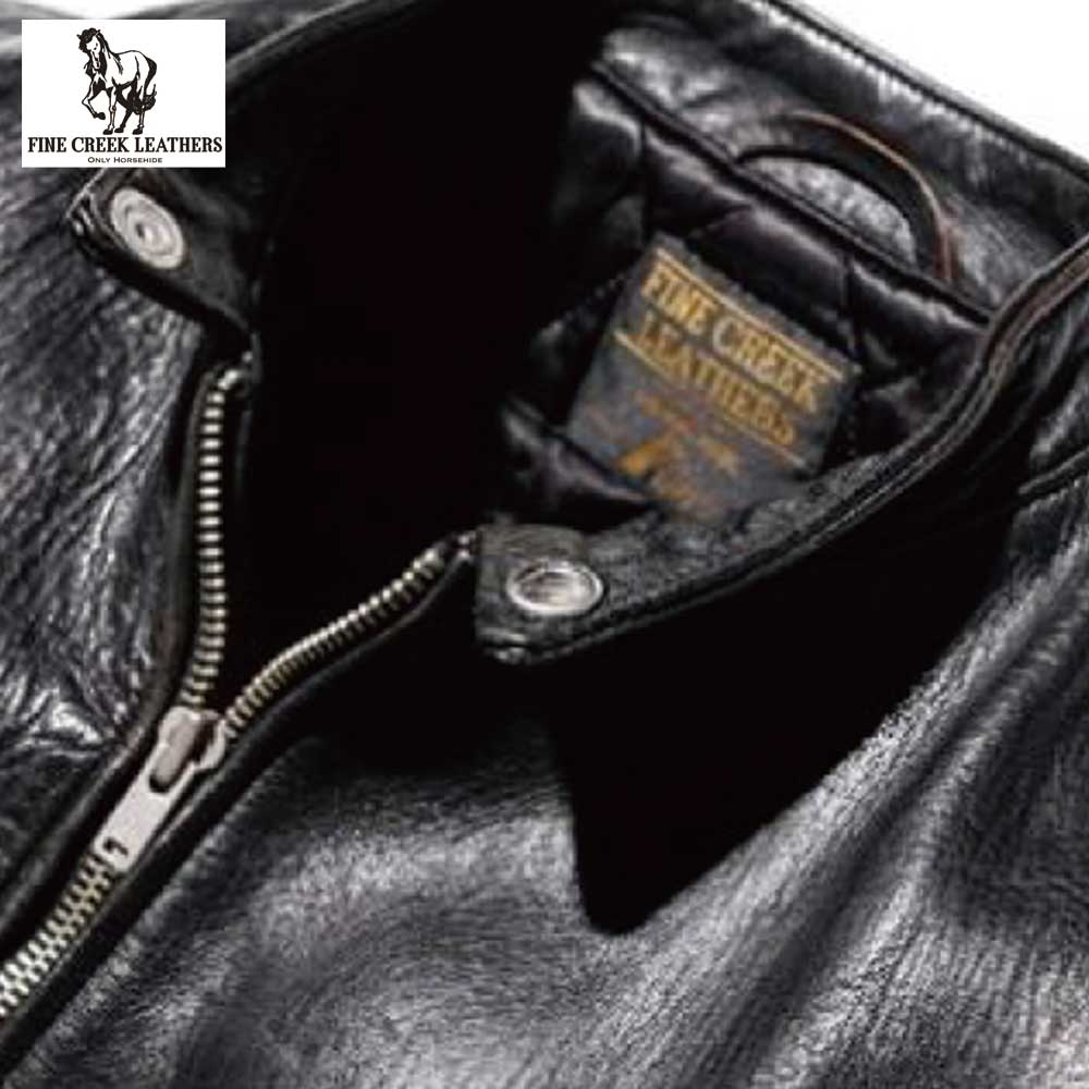 ͽ 2025SS  FCJK018 Richard (36-42) / BLACK / FINECREEK LEATHERS ե󥯥꡼쥶