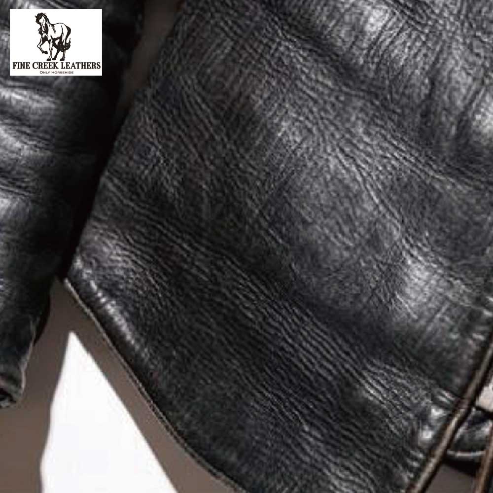 ͽ 2025SS  FCJK018 Richard (36-42) / BLACK / FINECREEK LEATHERS ե󥯥꡼쥶