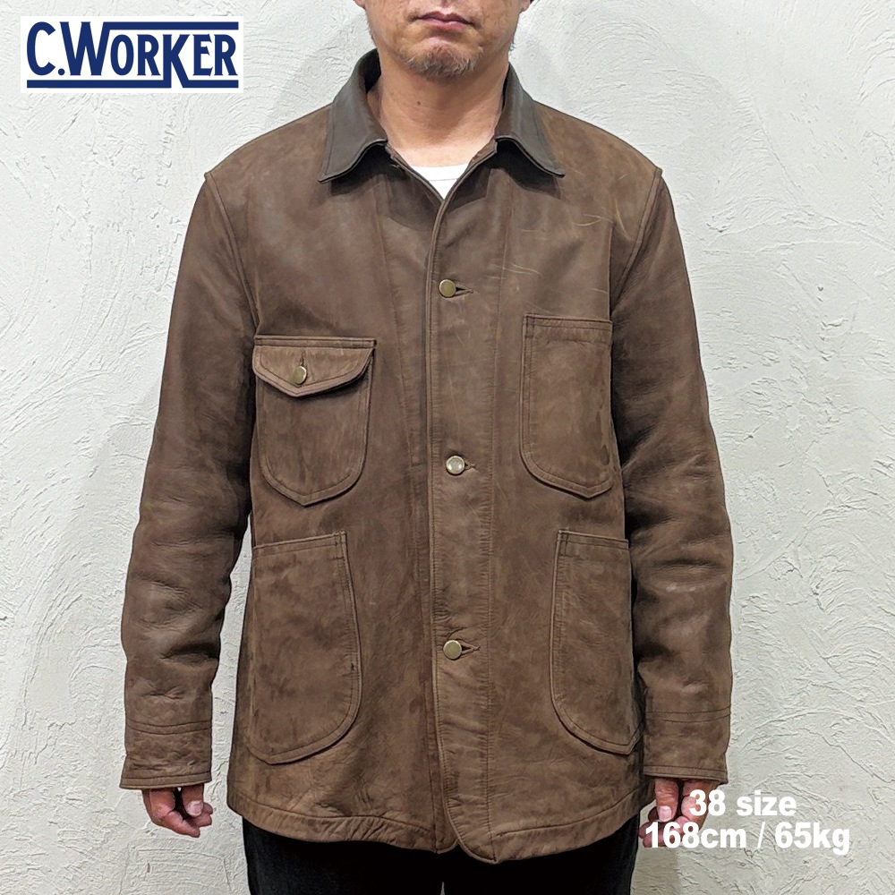 ͽ����2026SS CWJK035 HUMMER (36-42) / BROWN / CWORK �������