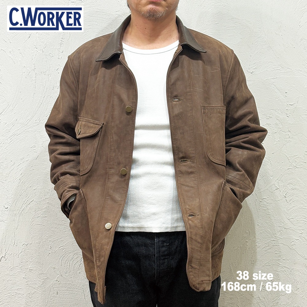ͽ����2026SS CWJK035 HUMMER (36-42) / BROWN / CWORK �������
