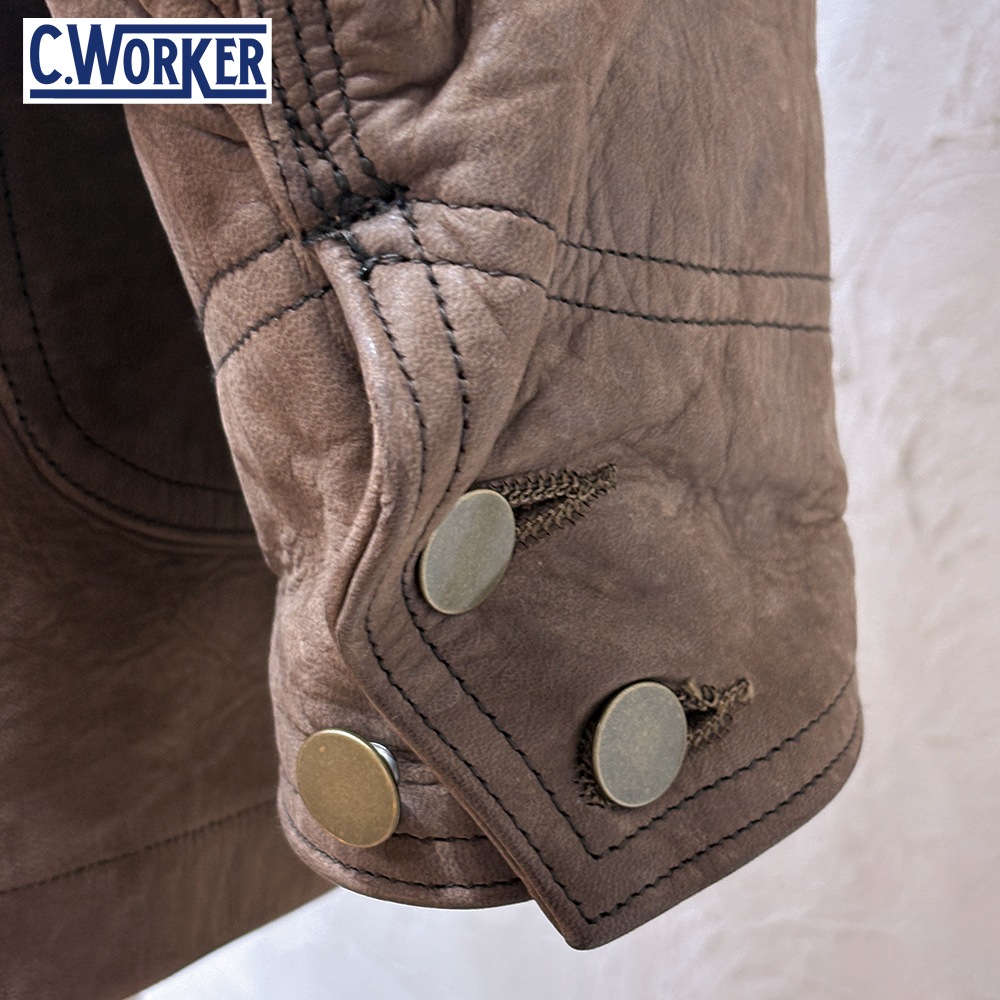 ͽ����2026SS CWJK035 HUMMER (36-42) / BROWN / CWORK �������