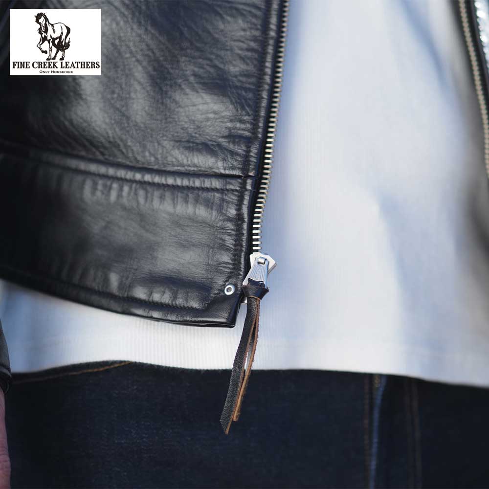 ͽ���� 2025SS FCJK033 Triangle (36-42) / BLACK / FINECREEK LEATHERS �ե����󥯥꡼���쥶����