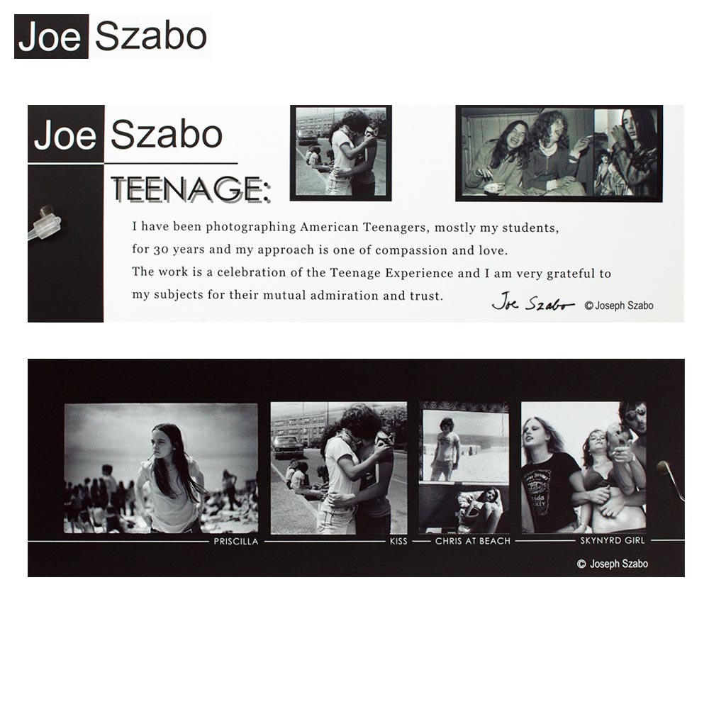 JOSEPH SZABO 祼ա PHOTO PRINT 󥰥꡼T / WHITE