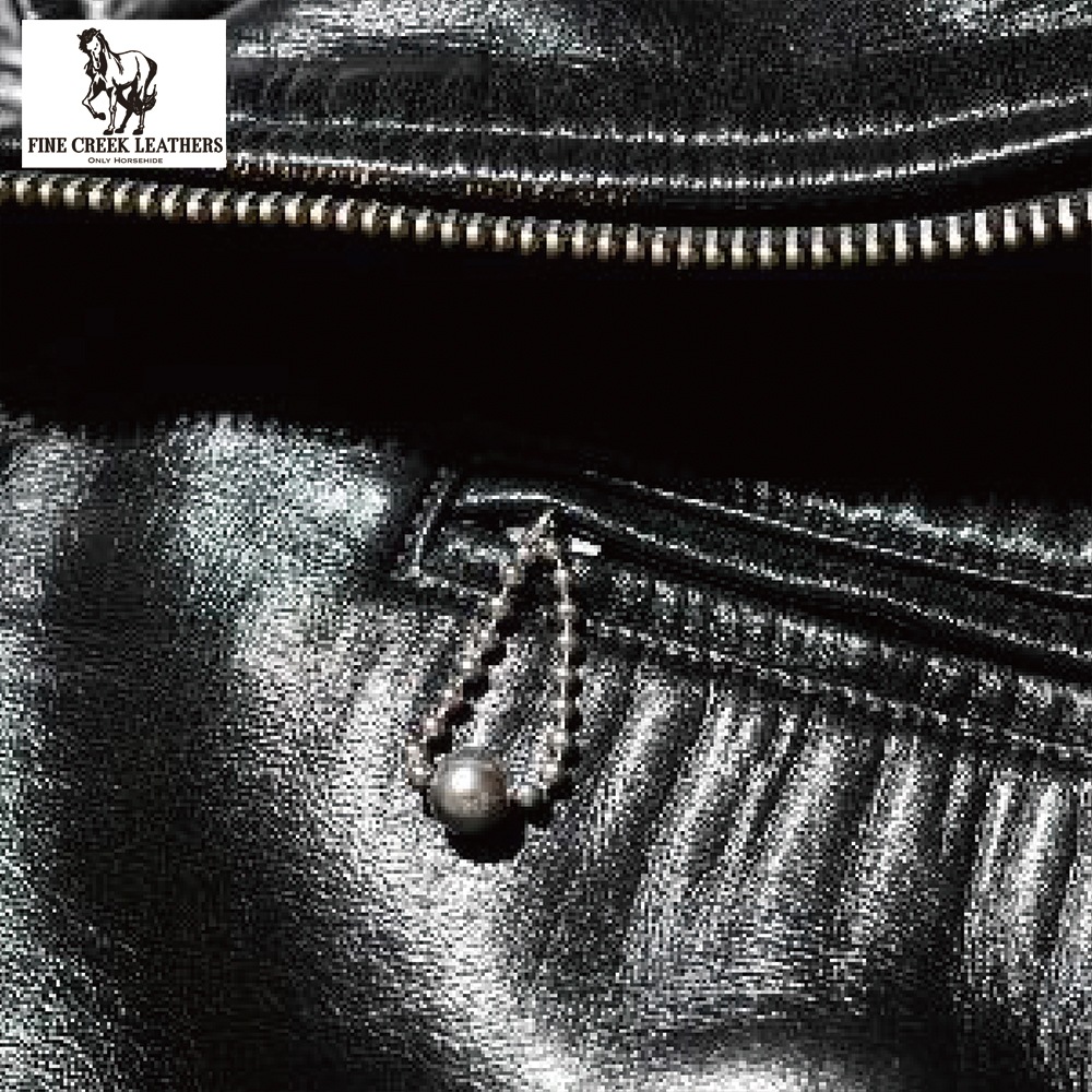 ͽ 2025SS FCJK034 Death Valley (36-42) / BLACK / FINECREEK LEATHERS ե󥯥꡼쥶