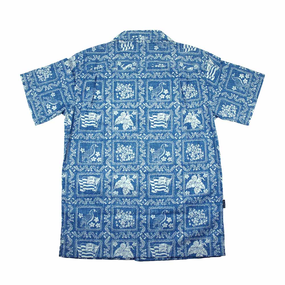 Lee �� REYN SPOONER �꡼ �� �쥤�󥹥ס��ʡ� OPEN COLLOR SHIRTS (BLUE)
