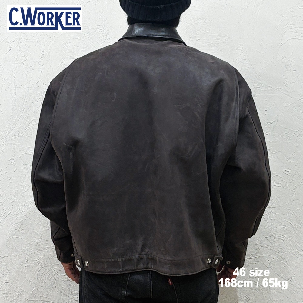 ͽ����2026SS CWJK034 STEEL (46/48) / BLACK / CWORK �������