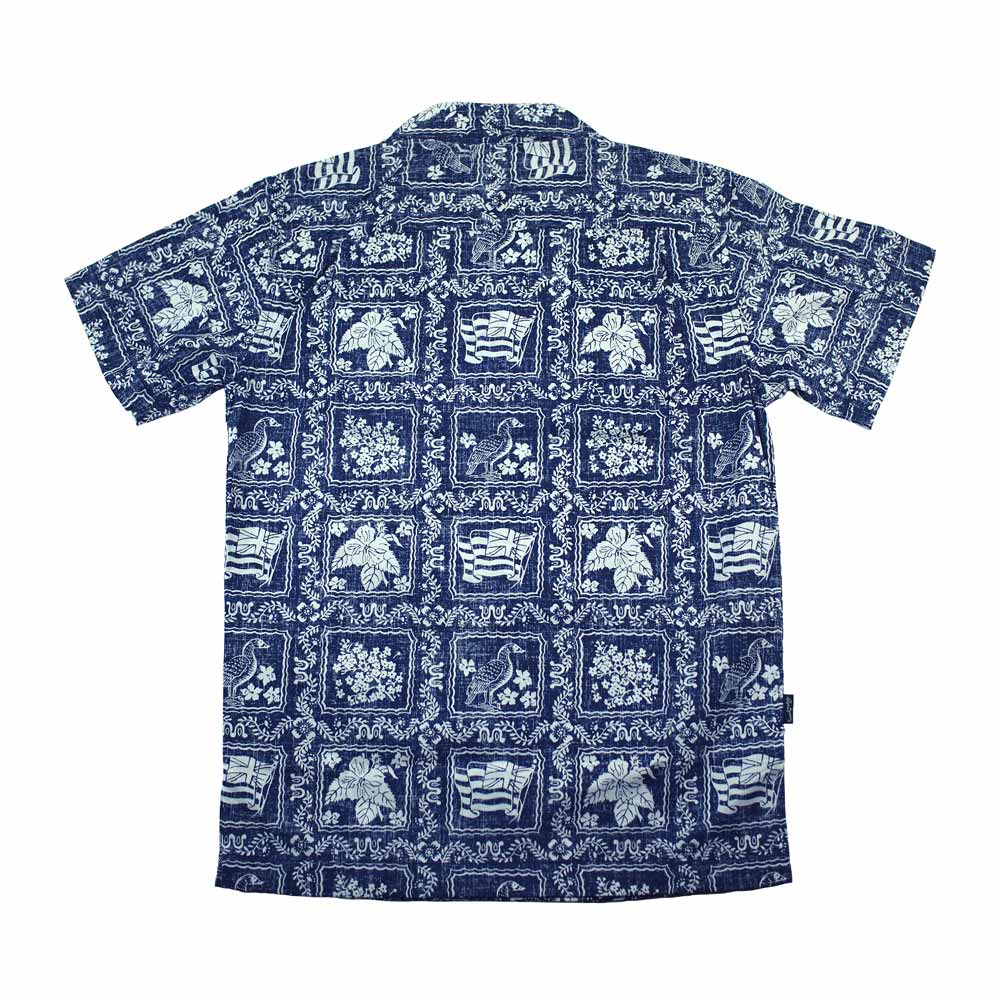 Lee �� REYN SPOONER �꡼ �� �쥤�󥹥ס��ʡ� OPEN COLLOR SHIRTS (NAVY)