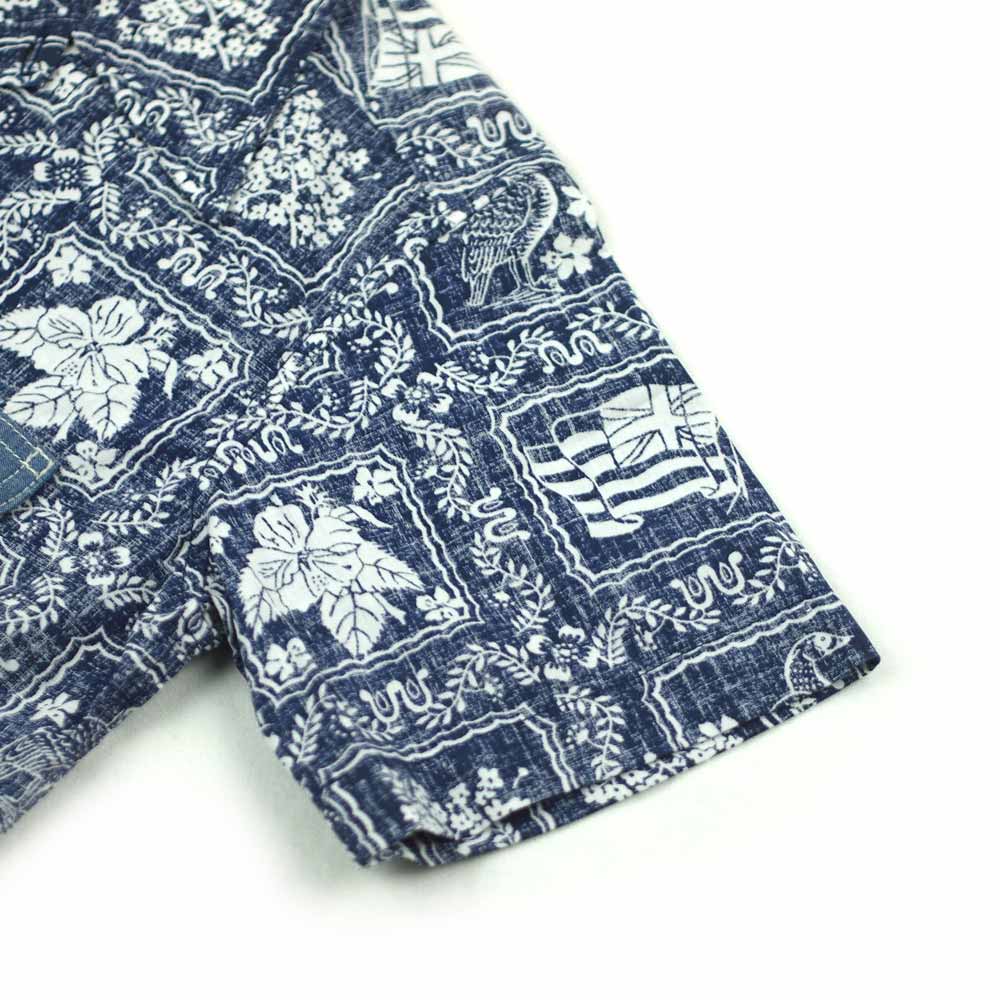 Lee �� REYN SPOONER �꡼ �� �쥤�󥹥ס��ʡ� OPEN COLLOR SHIRTS (NAVY)