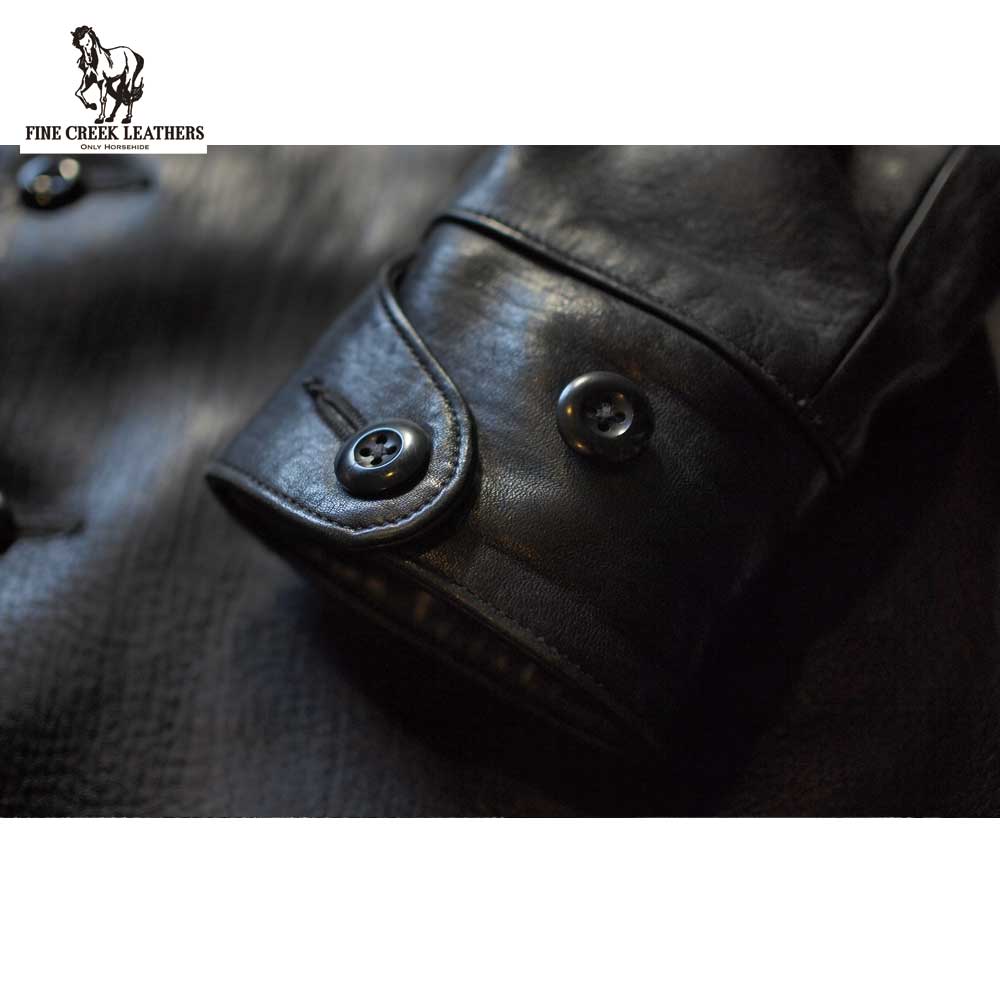 ͽ����2025AW��FINECREEK LEATHERS �ե����󥯥꡼���쥶����  FCCO001  Gilmour  / BLACK