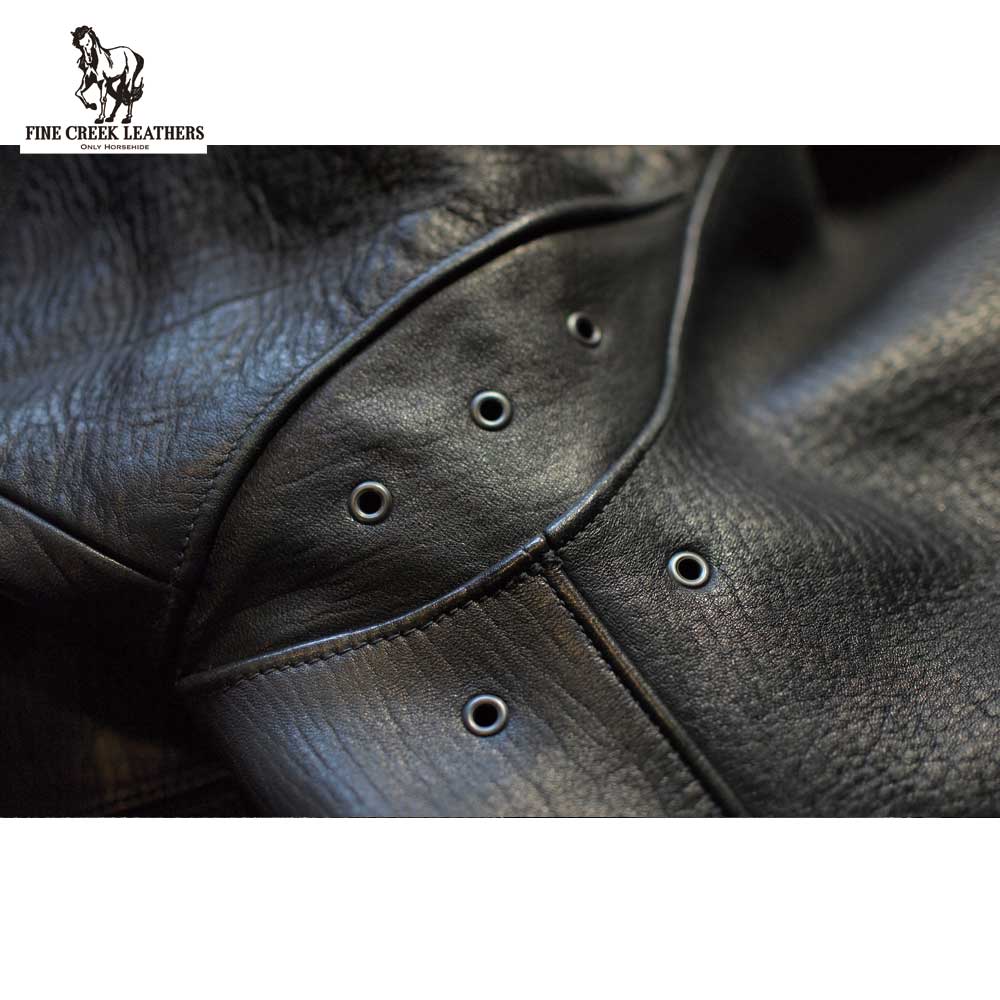 ͽ����2025AW��FINECREEK LEATHERS �ե����󥯥꡼���쥶����  FCCO001  Gilmour  / BLACK