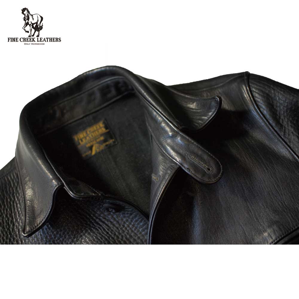 ͽ����2025AW��FINECREEK LEATHERS �ե����󥯥꡼���쥶����  FCCO001  Gilmour  / BLACK