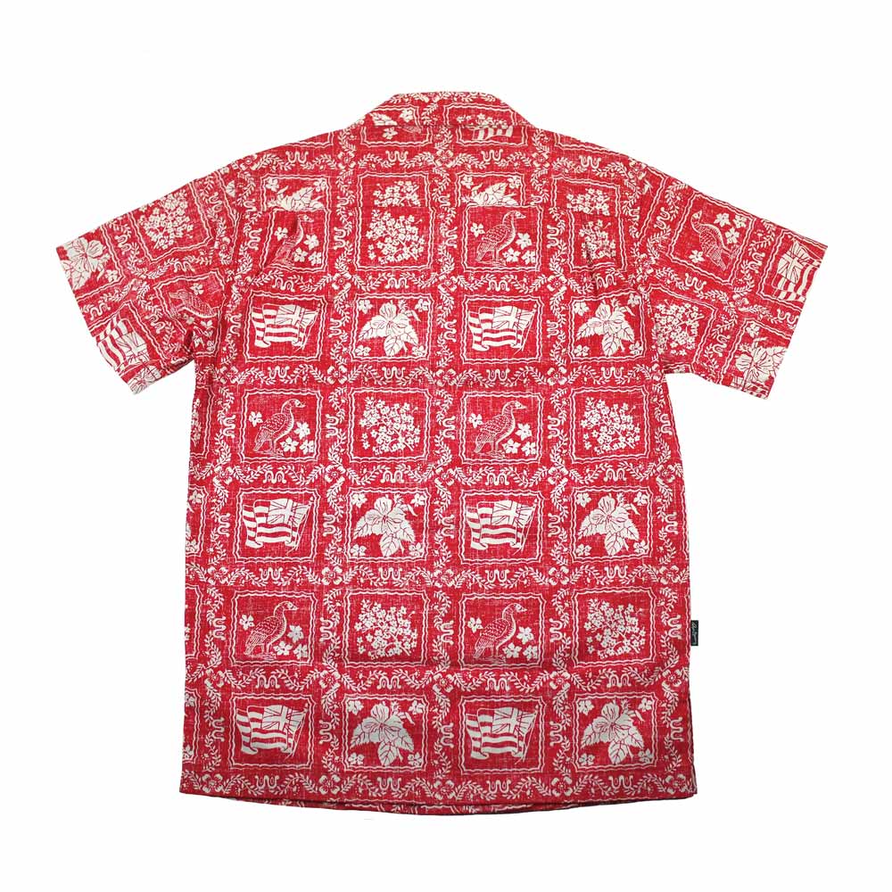 Lee �� REYN SPOONER �꡼ �� �쥤�󥹥ס��ʡ� OPEN COLLOR SHIRTS (RED)