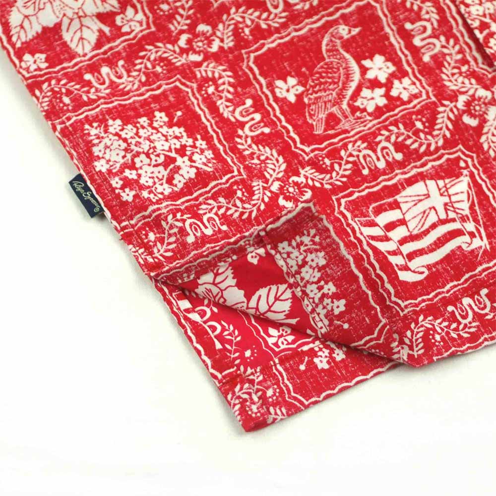 Lee �� REYN SPOONER �꡼ �� �쥤�󥹥ס��ʡ� OPEN COLLOR SHIRTS (RED)