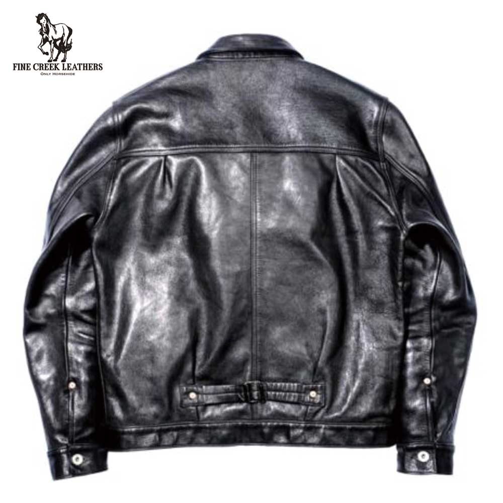 ͽ����2025AW FINECREEK LEATHERS  FCJK026  Richmond S66 / BLACK