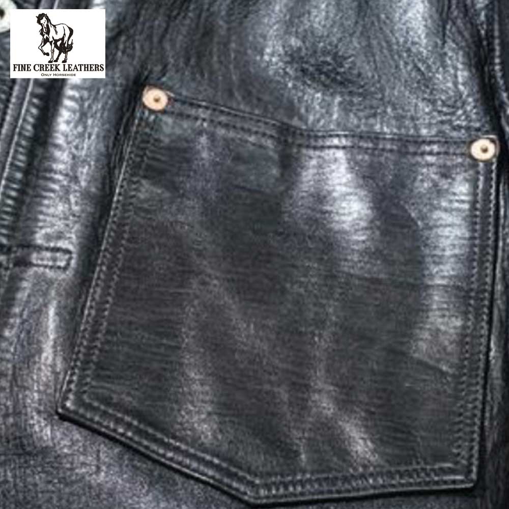ͽ����2025AW FINECREEK LEATHERS  FCJK026  Richmond S66 / BLACK