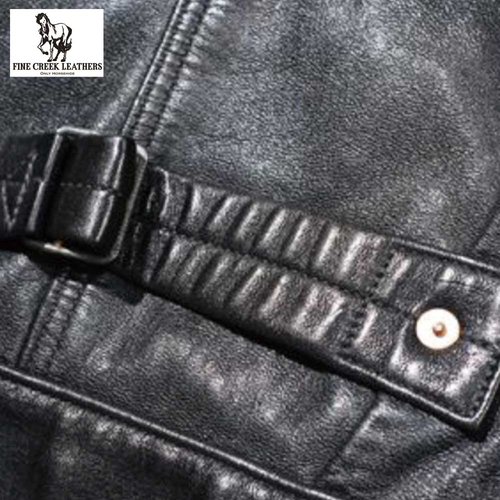 ͽ����2025AW FINECREEK LEATHERS  FCJK026  Richmond S66 / BLACK