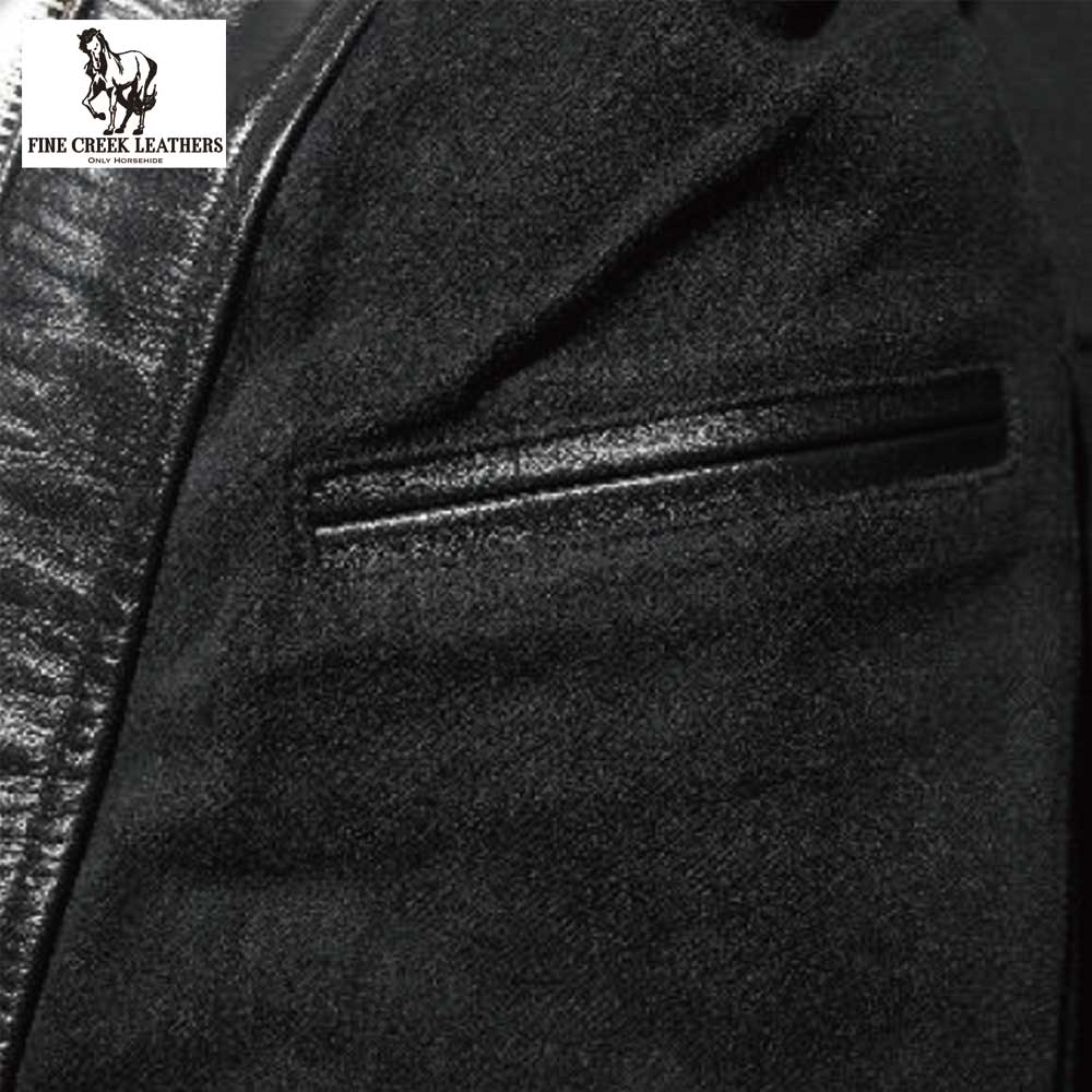 ͽ���� 2025AW FCJK033 Triangle / BLACK / FINECREEK LEATHERS �ե����󥯥꡼���쥶����