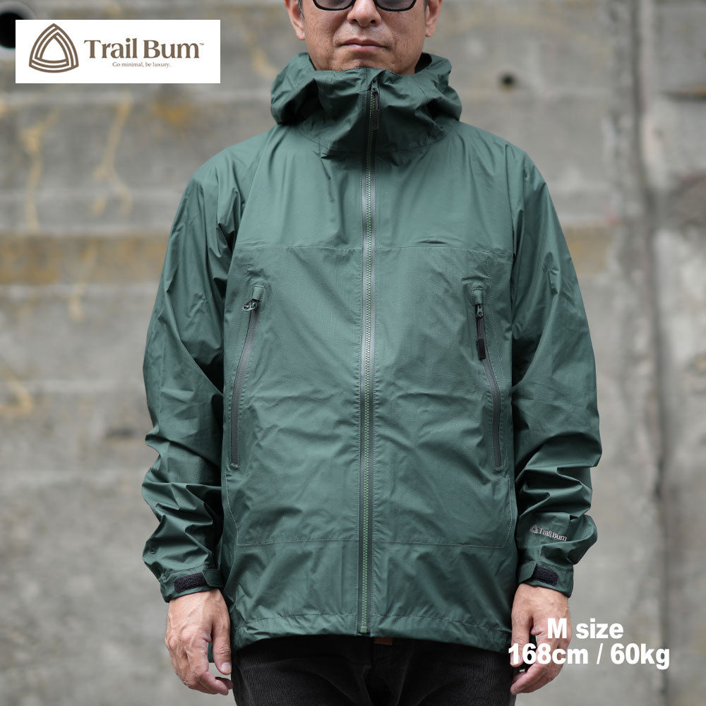 WALKER SHELL JACKET / PINENEEDLE / TRAIL BUM �ȥ쥤��Х�