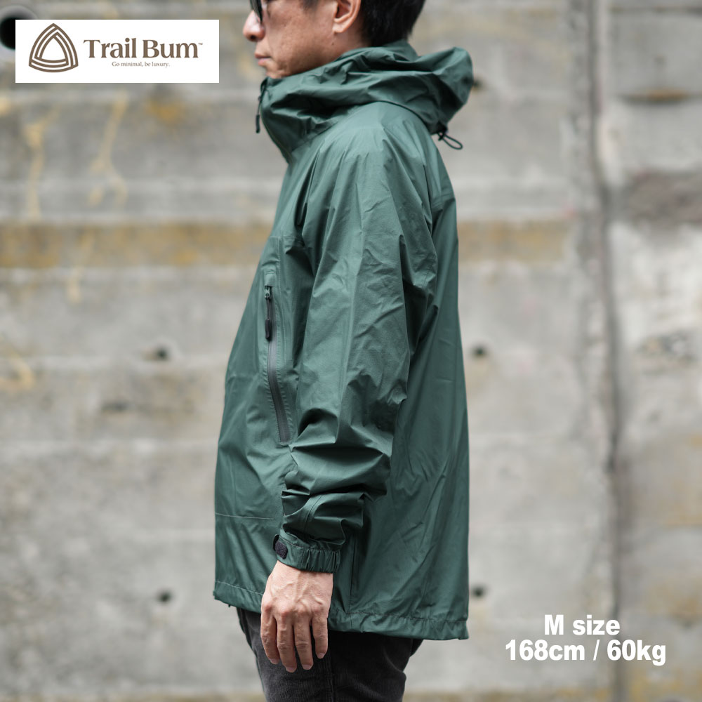 WALKER SHELL JACKET / PINENEEDLE / TRAIL BUM �ȥ쥤��Х�