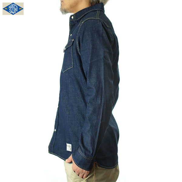 NAKED SUN �ͥ����åɥ��� 27MW DENIM WESTERN SHIRTS