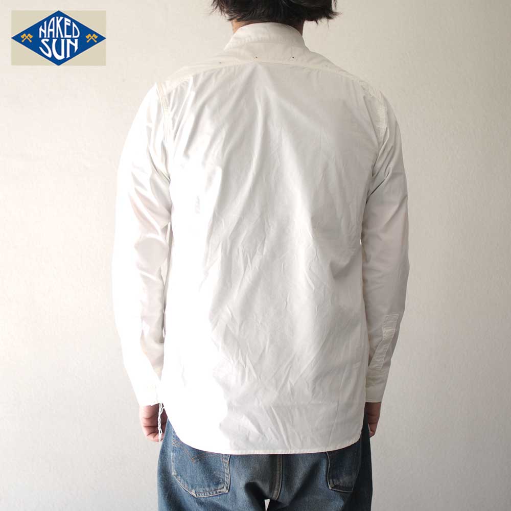 NAKED SUN ͥåɥ CYPRESS "DENEBORA" PLAY SHIRTS  WHITE