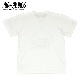 PEANUTS S/S PRINT TEE  " INTO THE TENT "  WHITE