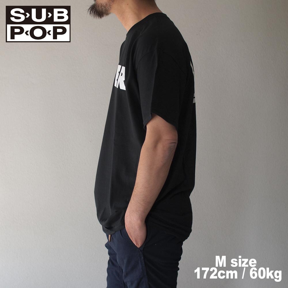 SUB POP ���֥ݥå� S/S PRINT TEE  LOSER / BLACK