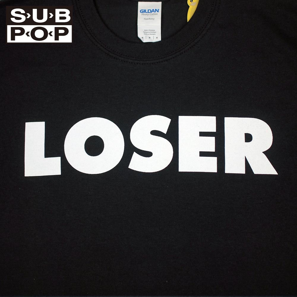 SUB POP ���֥ݥå� S/S PRINT TEE  LOSER / BLACK