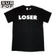 SUB POP ���֥ݥå� S/S PRINT TEE  LOSER / BLACK