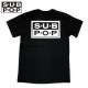 SUB POP ���֥ݥå� S/S PRINT TEE  LOSER / BLACK